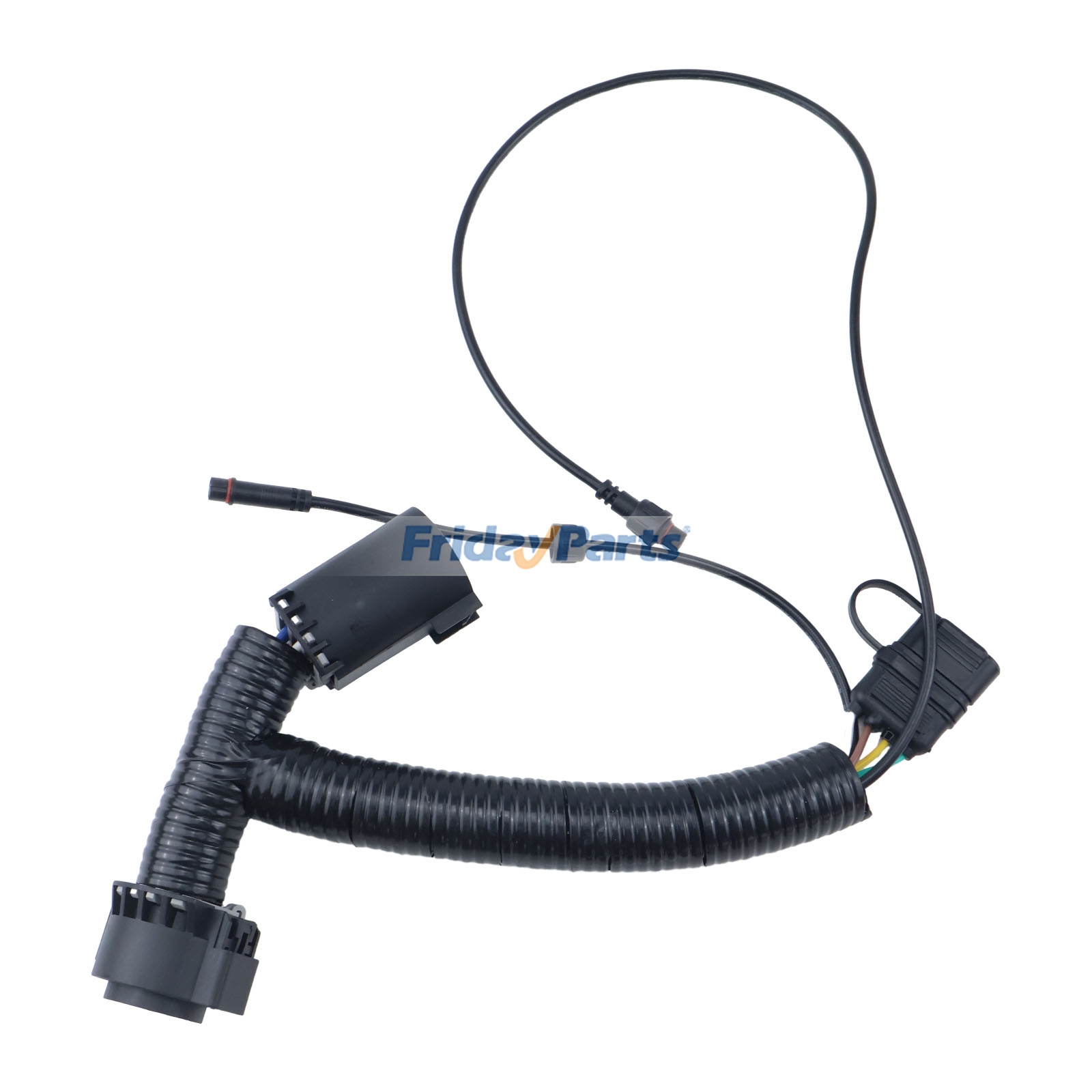 Conector adaptador de chicote elétrico para reboque de 7 pinos 6113-504 para Jeep Gladiator 3.0L 3.6L V6 2020-2025