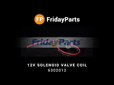 FridayParts 12V Solenoid Valve Coil 98