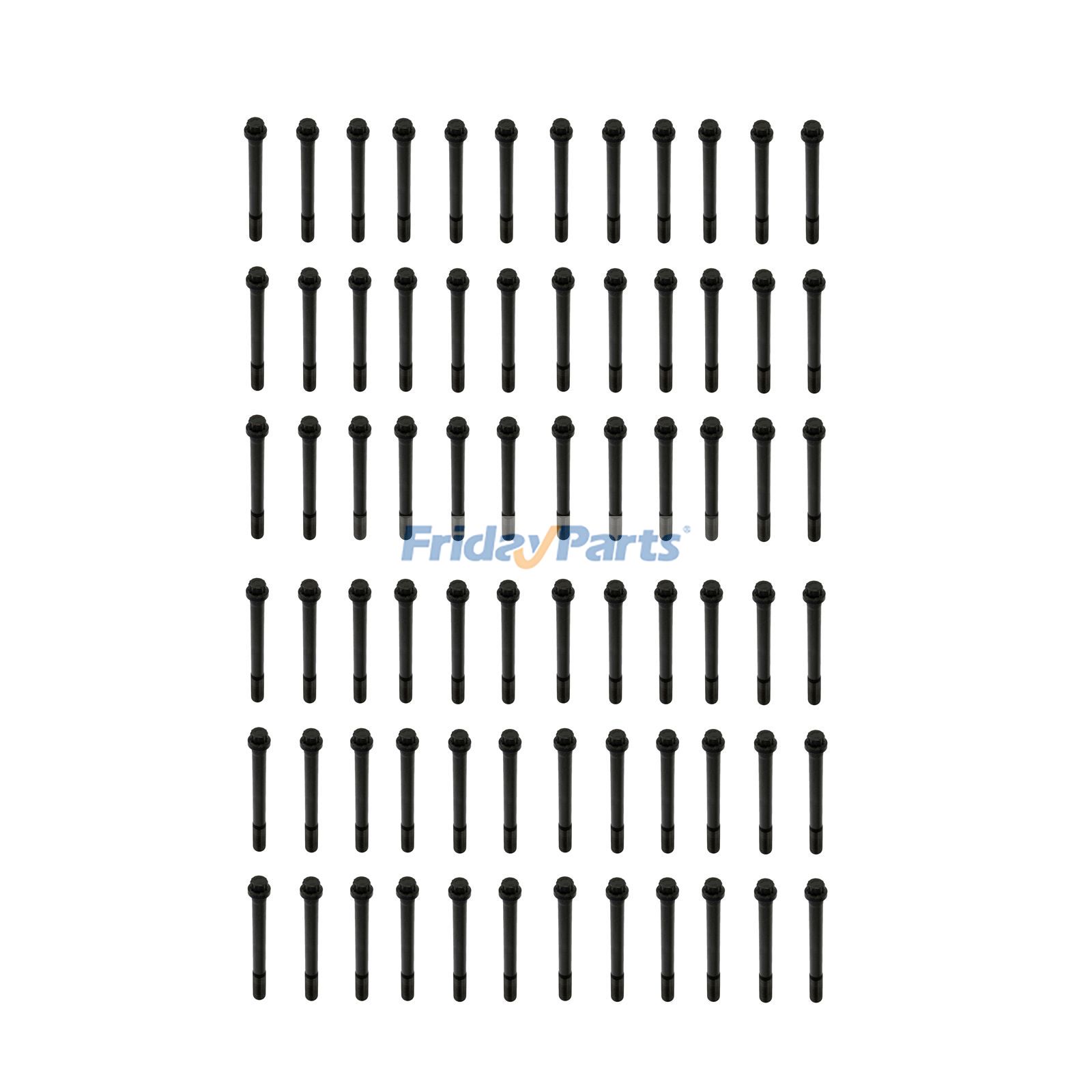 72 Pieces Cylinder Head Bolt 3032633 for Cummins Engine KTA38