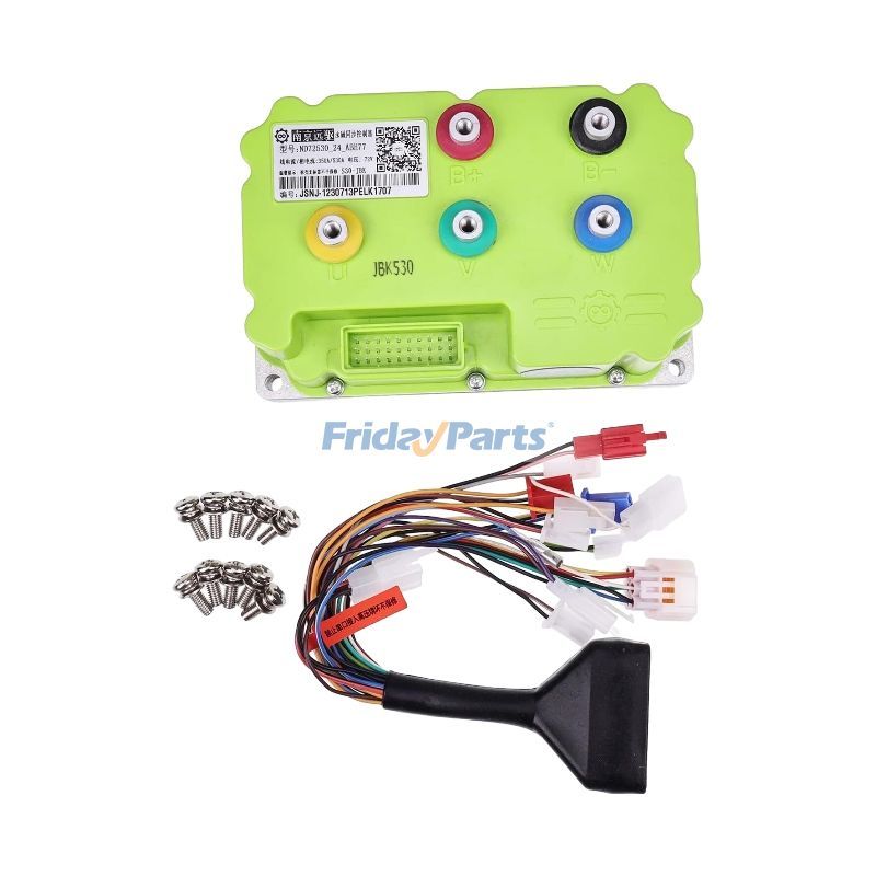 Motorcycle 72V 350A High Power Programmable Controller for 6-8KW BLDC QS Motor Electric Scooter Bicycle