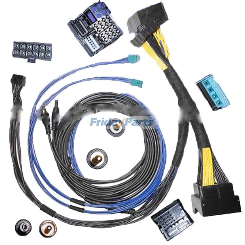 Arnés de cables de repuesto para radio estéreo de automóvil 740L e interfaz de control del volante