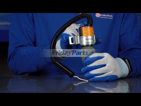  P400WCU HP300WCU HP330WCU P185WIR 12V Fuel Shut Off Solenoid For Ingersoll Rand