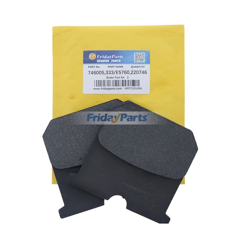 Kit de plaquettes de frein 333/E5760 220746 746005 pour JCB Bell Manitou