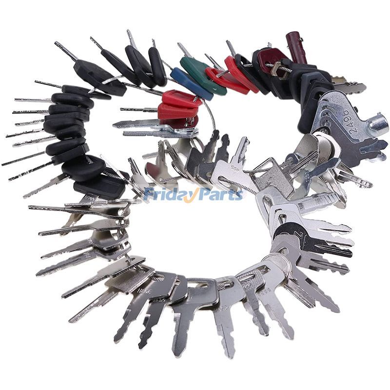 75 Zündschlüssel für New Holland CASE Komatsu Volvo John Deere und viele mehr