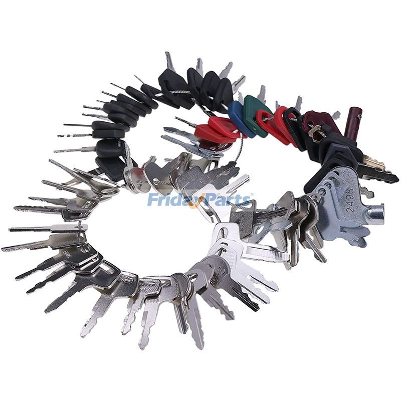 VOLVO用ニューホランド、ケース、コマツ、ボルボ、ジョンディアなど75個のイグニッションキー