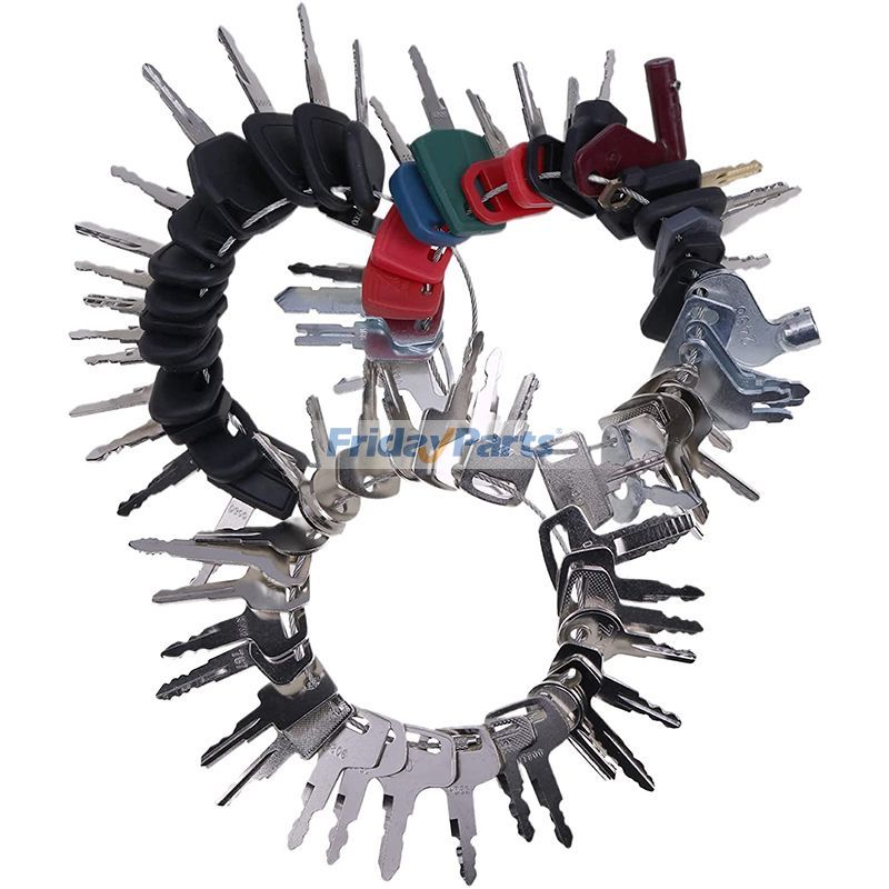 VOLVO用用ニューホランド、ケース、コマツ、ボルボ、ジョンディアなど75個のイグニッションキー