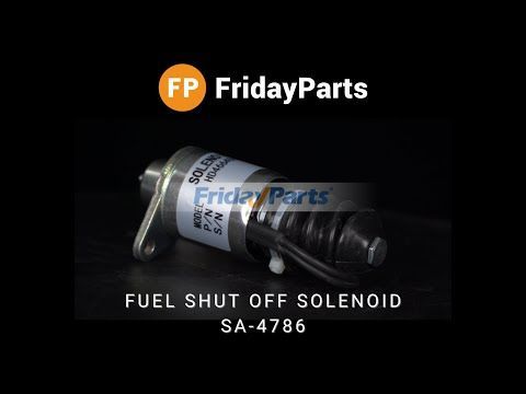 12-V-Absperrmagnetventil für Yanmar