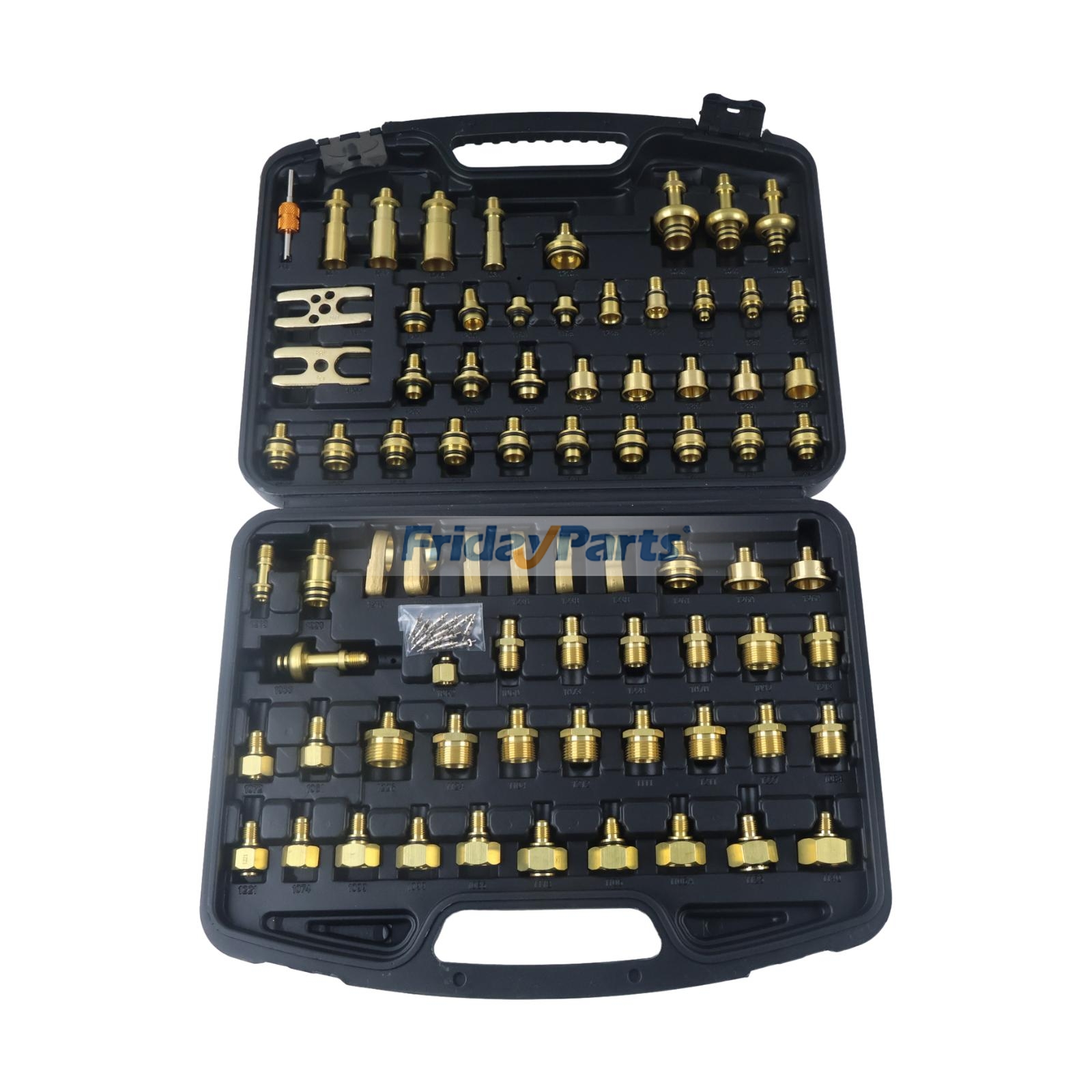 77 Piece Automotive Air Conditioning Leak Test Kit for Car Truck Auto