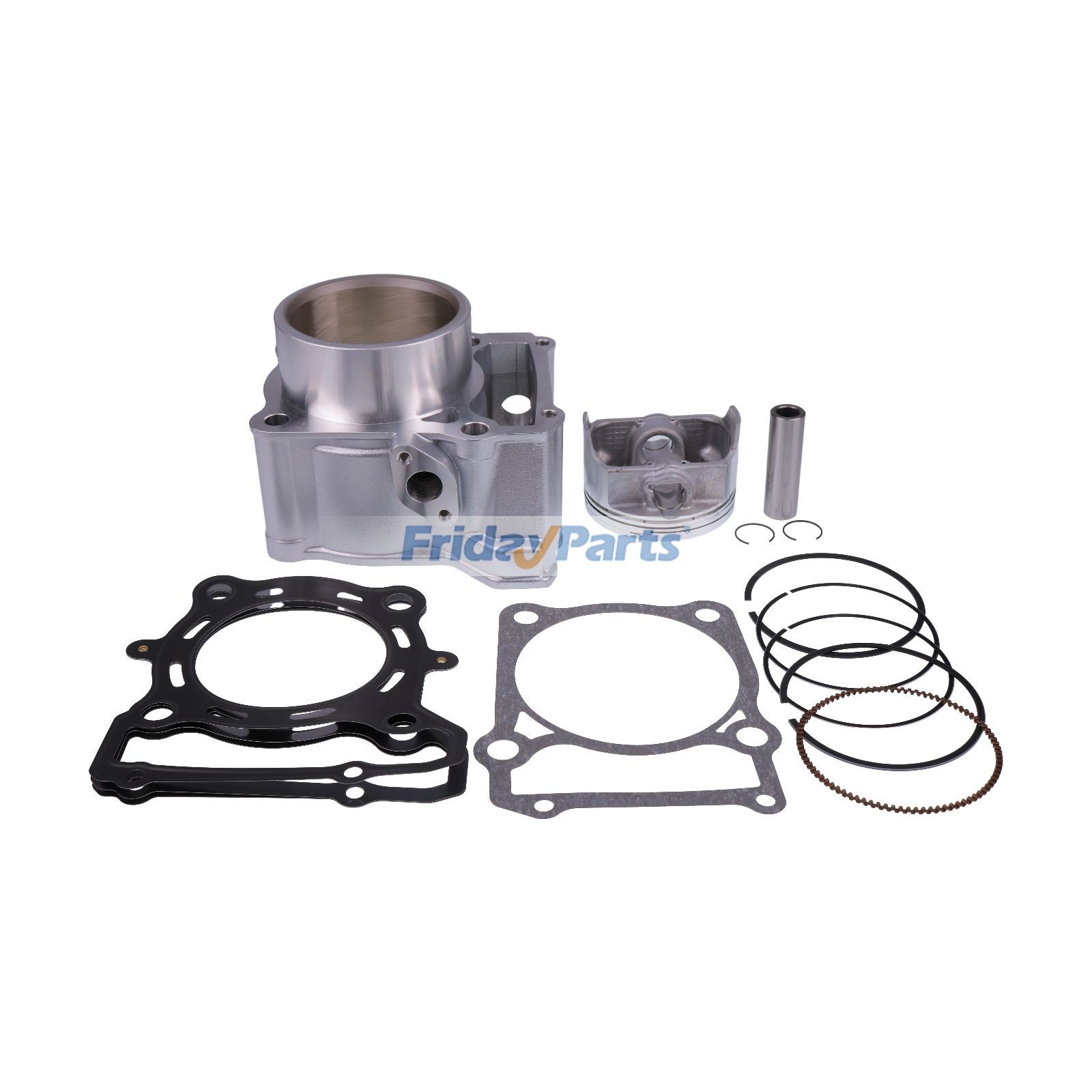 78mm Cylinder Barrel Piston Rings Top End Gasket Kit for Motorcycle