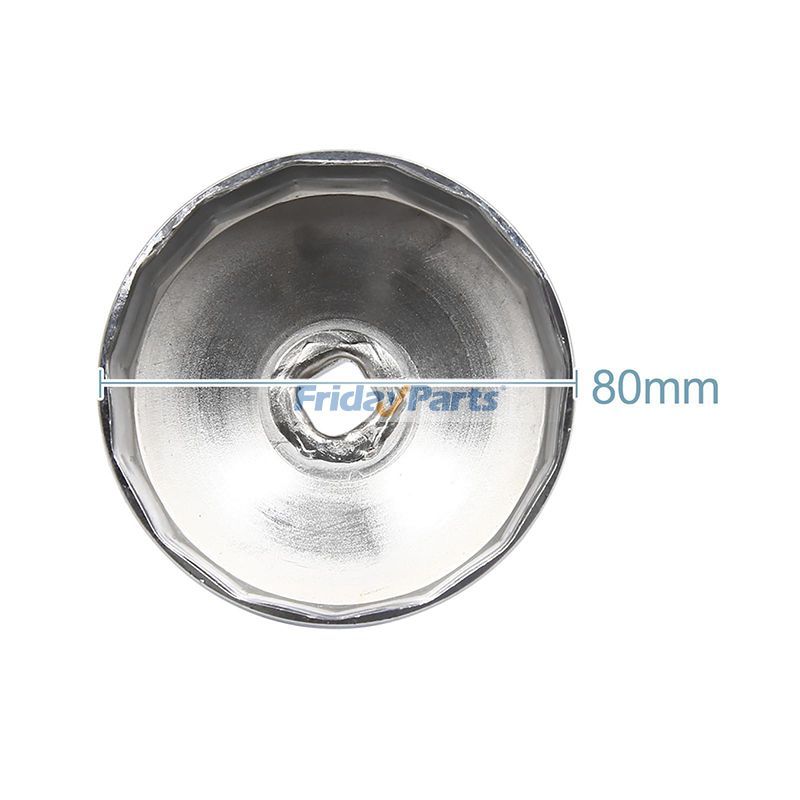 Clé à douille pour filtre à huile 79-80 mm 15 cannelures pour voiturepour Autres