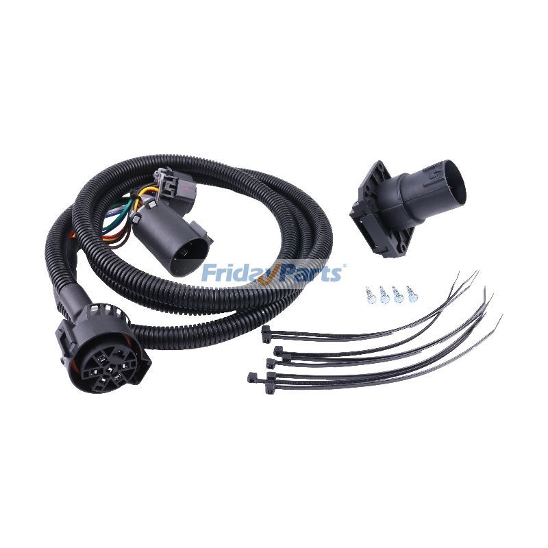 7-poliger Anhänger-Kabelbaum HC3Z-15A416-A für Ford 2017 2019–2022 Super Duty F-250 F-350 F-450