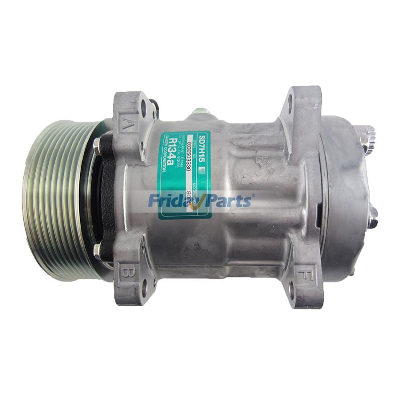 24V 8PK 7H15 Aftermarket Sanden 8085 A/C Compressor