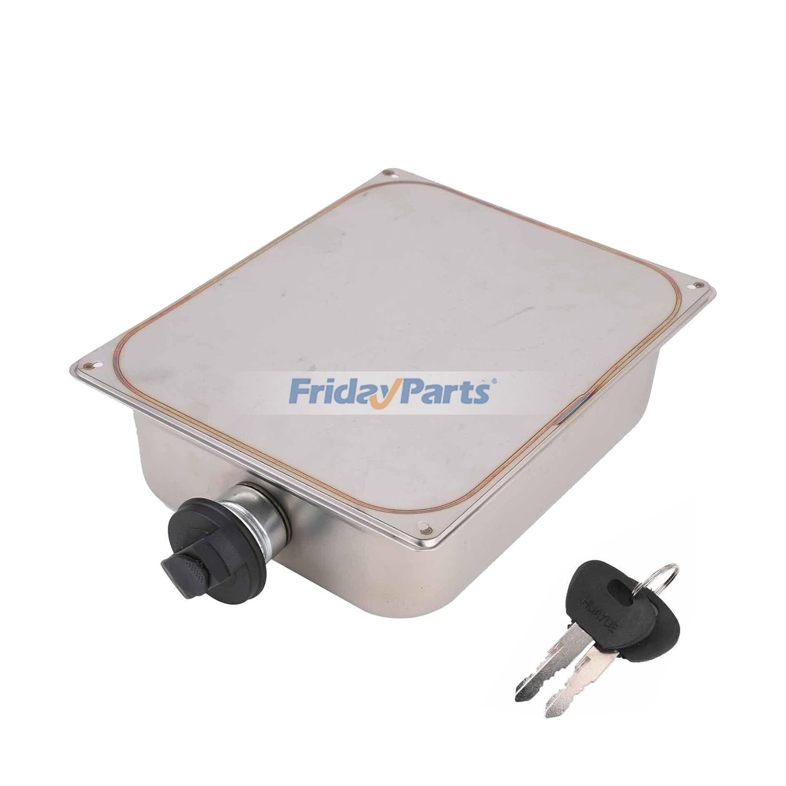 Réservoir d'essence en acier inoxydable de 7 litres avec serrure de sécurité et clé pour chauffage de stationnement diesel Eberspacher Webasto