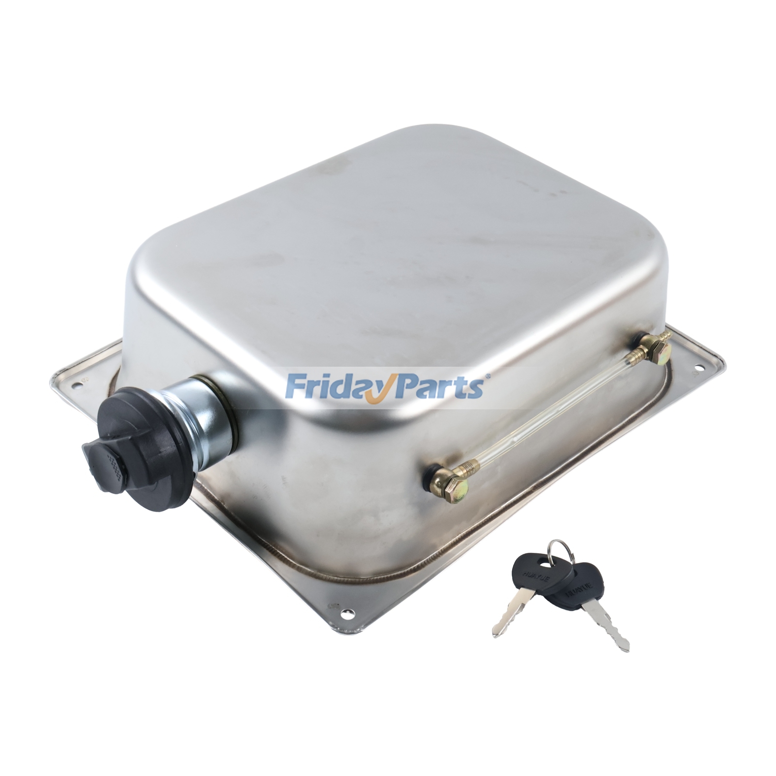 7L 7-Litre Stainless Steel Capacity Fuel Gasoline Petrol Tank for Engine,Vehicle