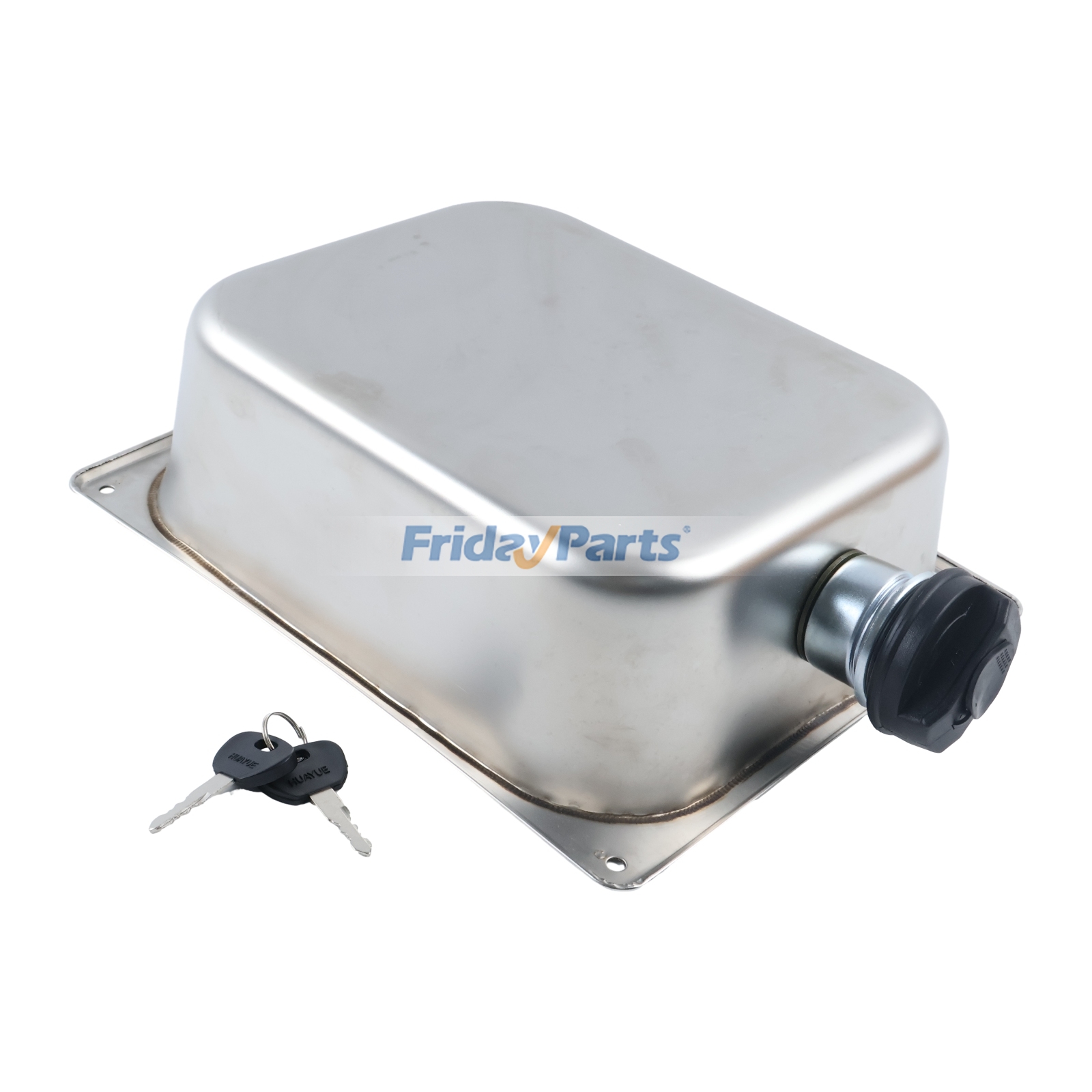 7L 7-Litre Stainless Steel Capacity Fuel Gasoline Petrol Tank With Safety Lock and Key for Eberspacher Webasto Diesel Parking Heater Gas Engine