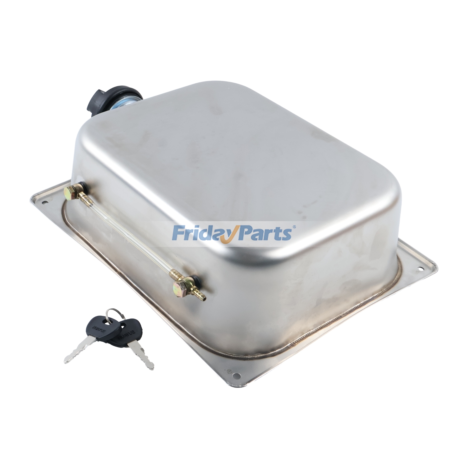 Engine,Vehicle 7L 7-Litre Stainless Steel Capacity Fuel Gasoline Petrol Tank