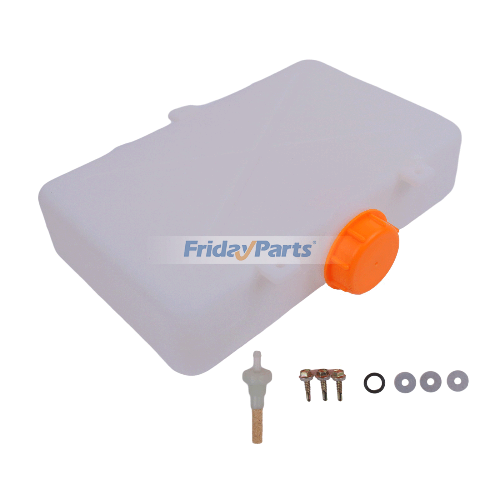 7L Plastic Gas Fuel Storage Water Tank With Screw for Car Truck Van Parking Heater