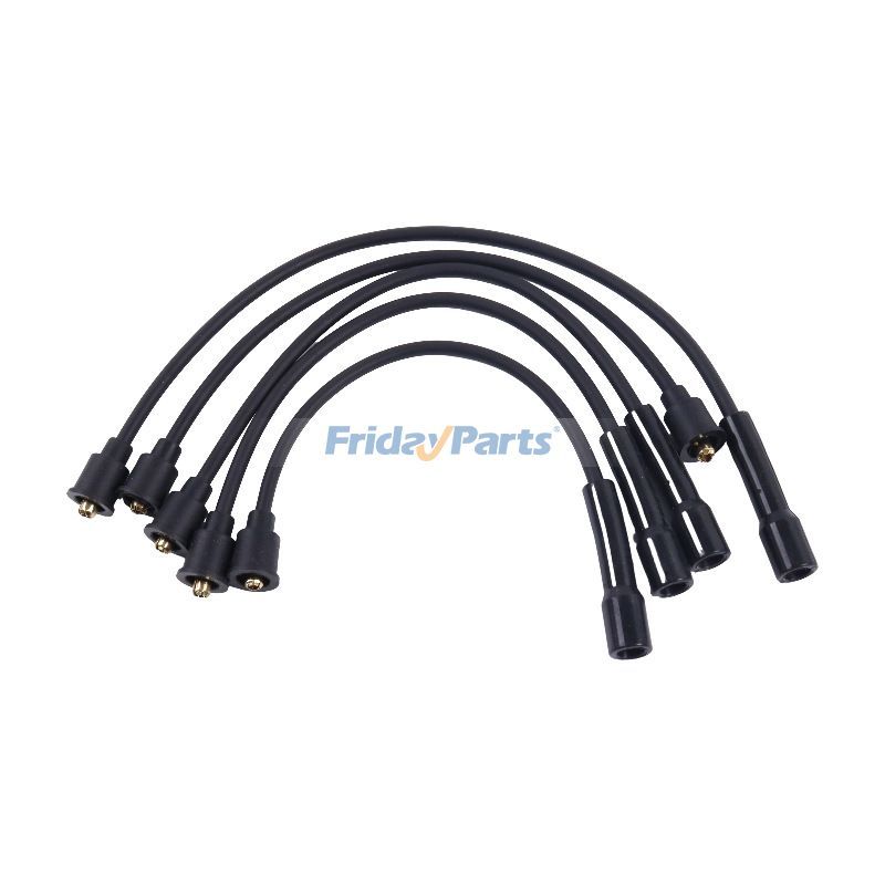 7 mm Silikon-Zündkabelsatz mit niedrigem Kupferkern 5224692M91 für Massey Ferguson-Motor Z120 Z129 Z134 Z145 Traktor TO20 TO30 245 30B F40 TO35 50 135 150