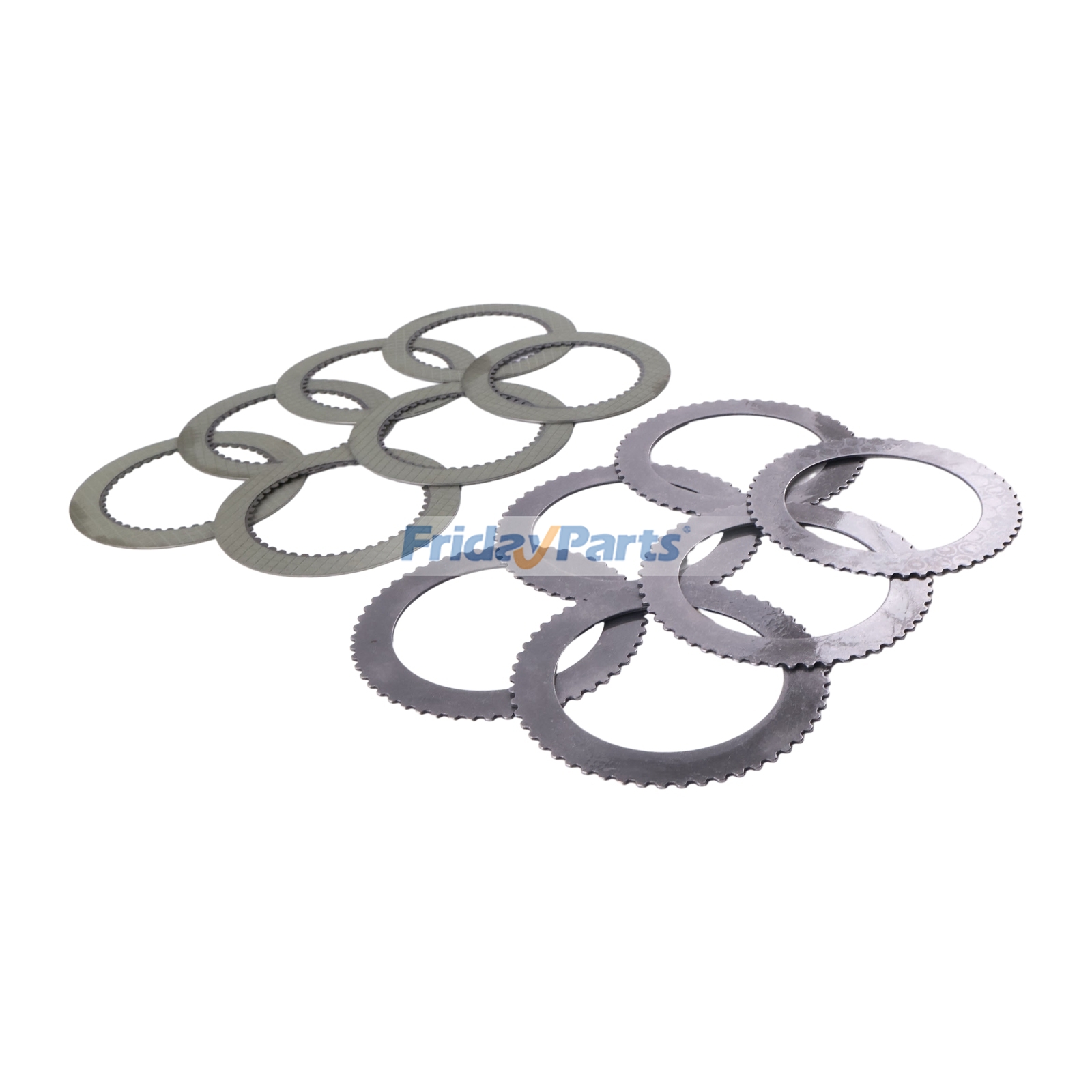 Ensemble de plaques de friction et de contre-plaques Power Shuttle 7x et 6x Pour CASE