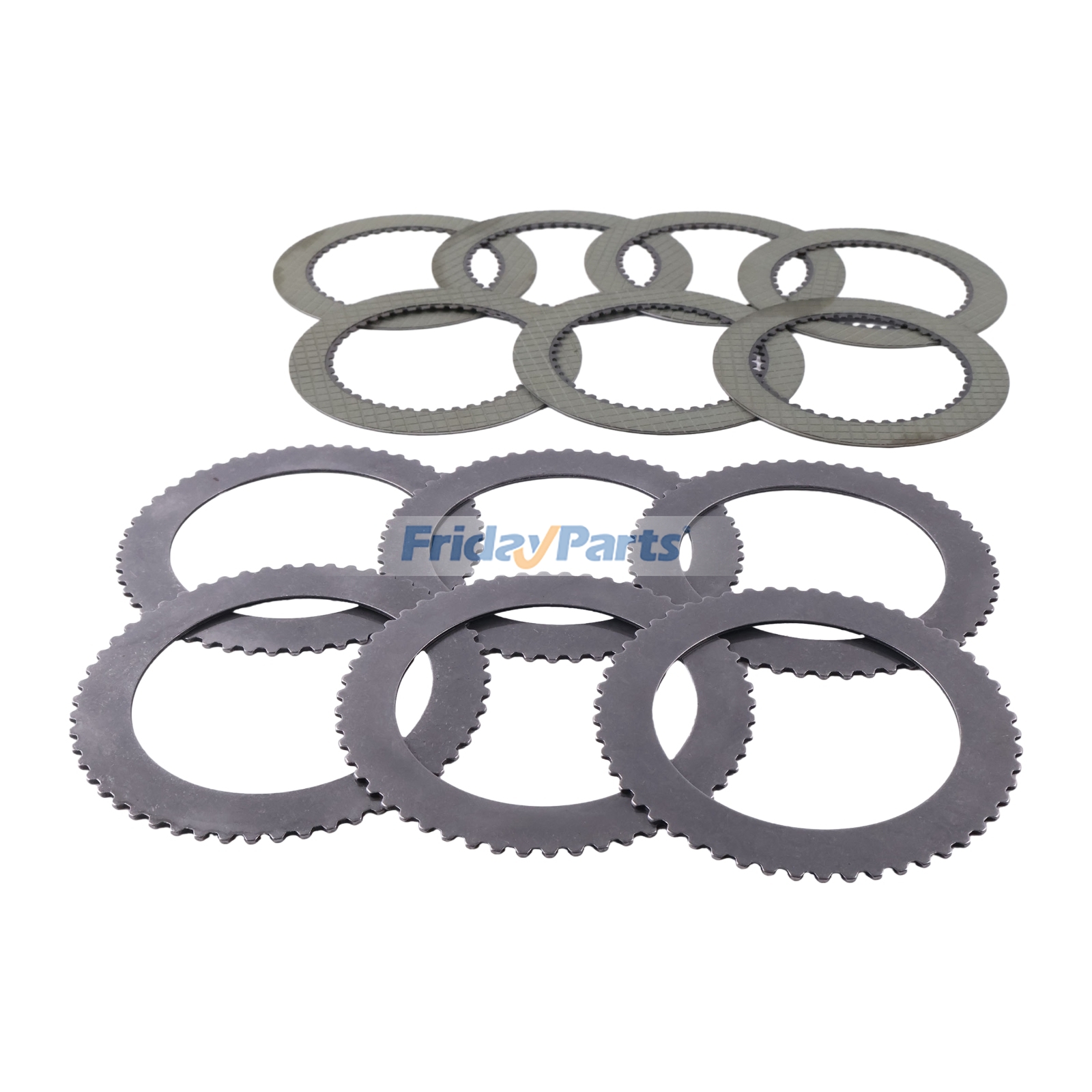 Ensemble de plaques de friction et de contre-plaques Power Shuttle 7x et 6xpour Chargeur