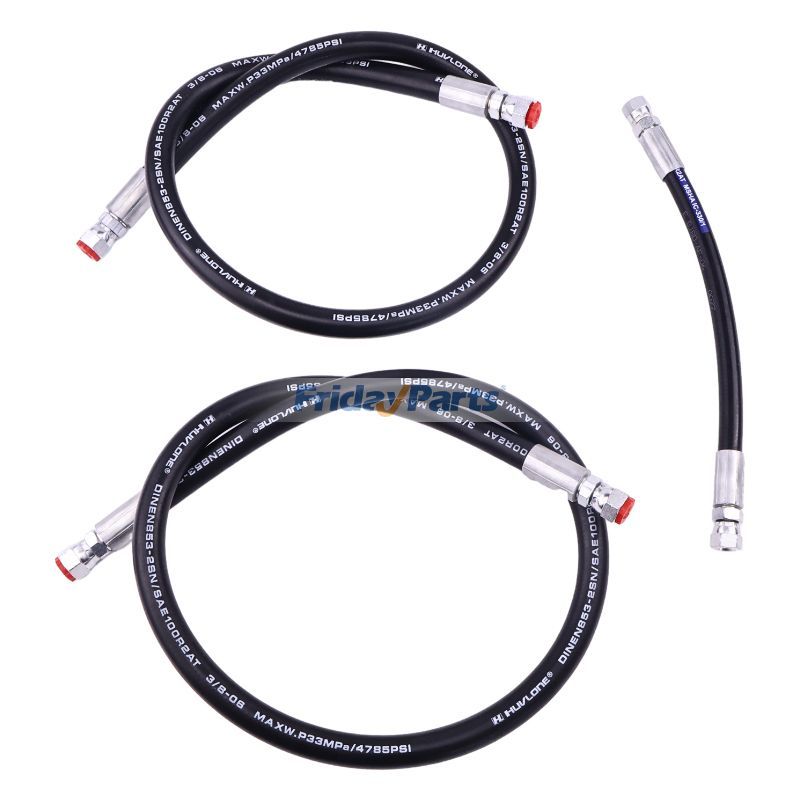 8"36"42"Fisher 除雪機 HD2 HDX 用油圧ホース キット