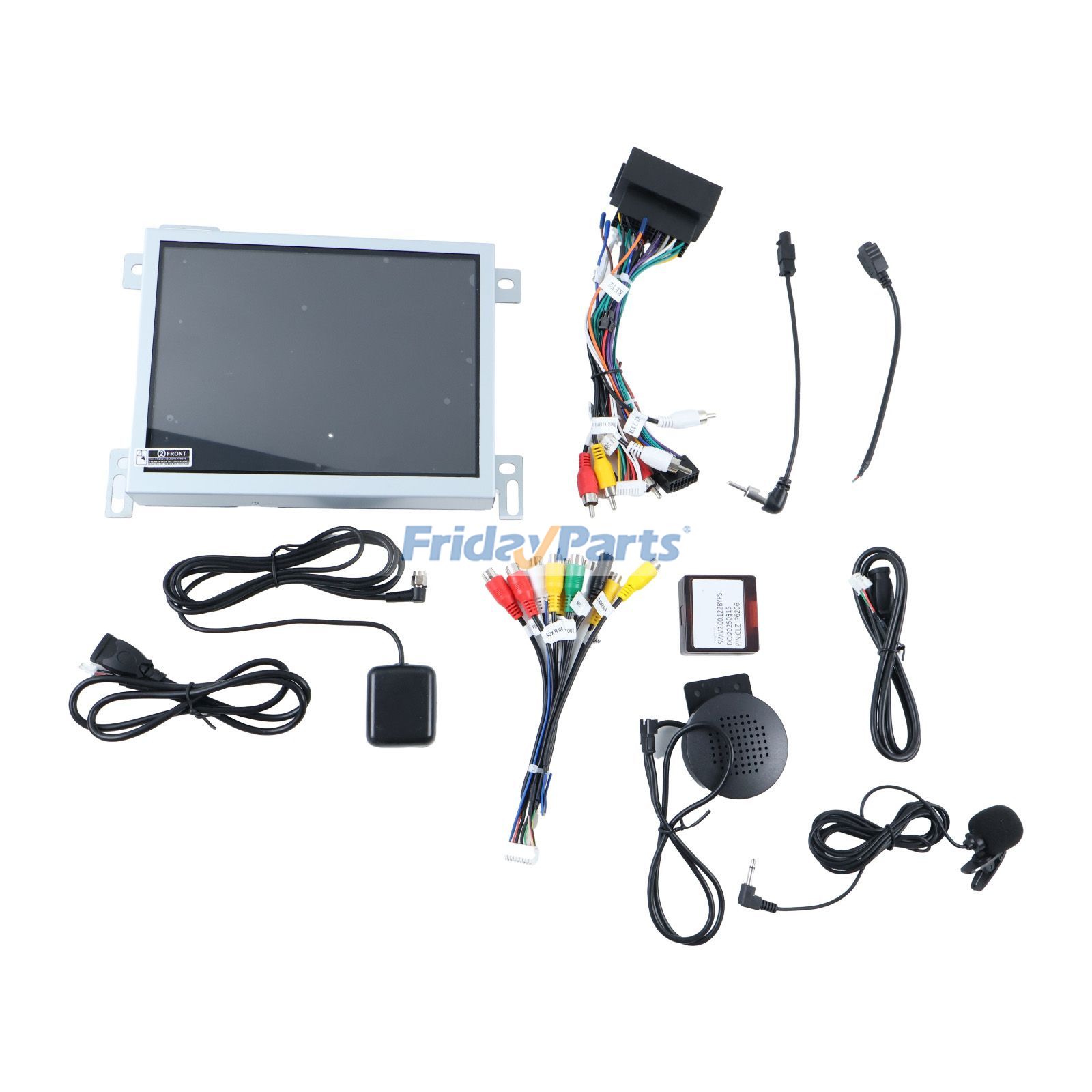 Système de navigation autoradio avec CarPlay de FridayParts