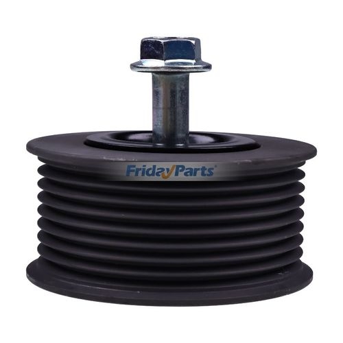 1979642 8 Groove Idler Pulley 197-9642 279-2589 for Caterpillar CAT C11 C13 C15 ...