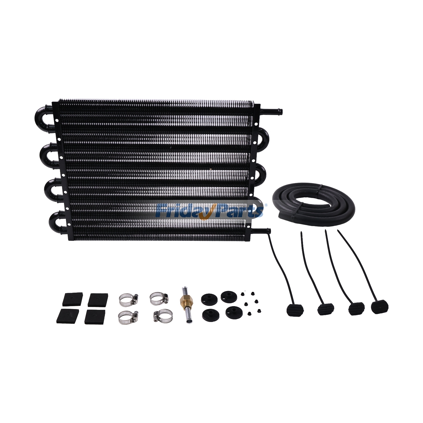 8 Pass Universal Transmission Oil Cooler Tube Kit for Passenger Car SUV Pickup Truck