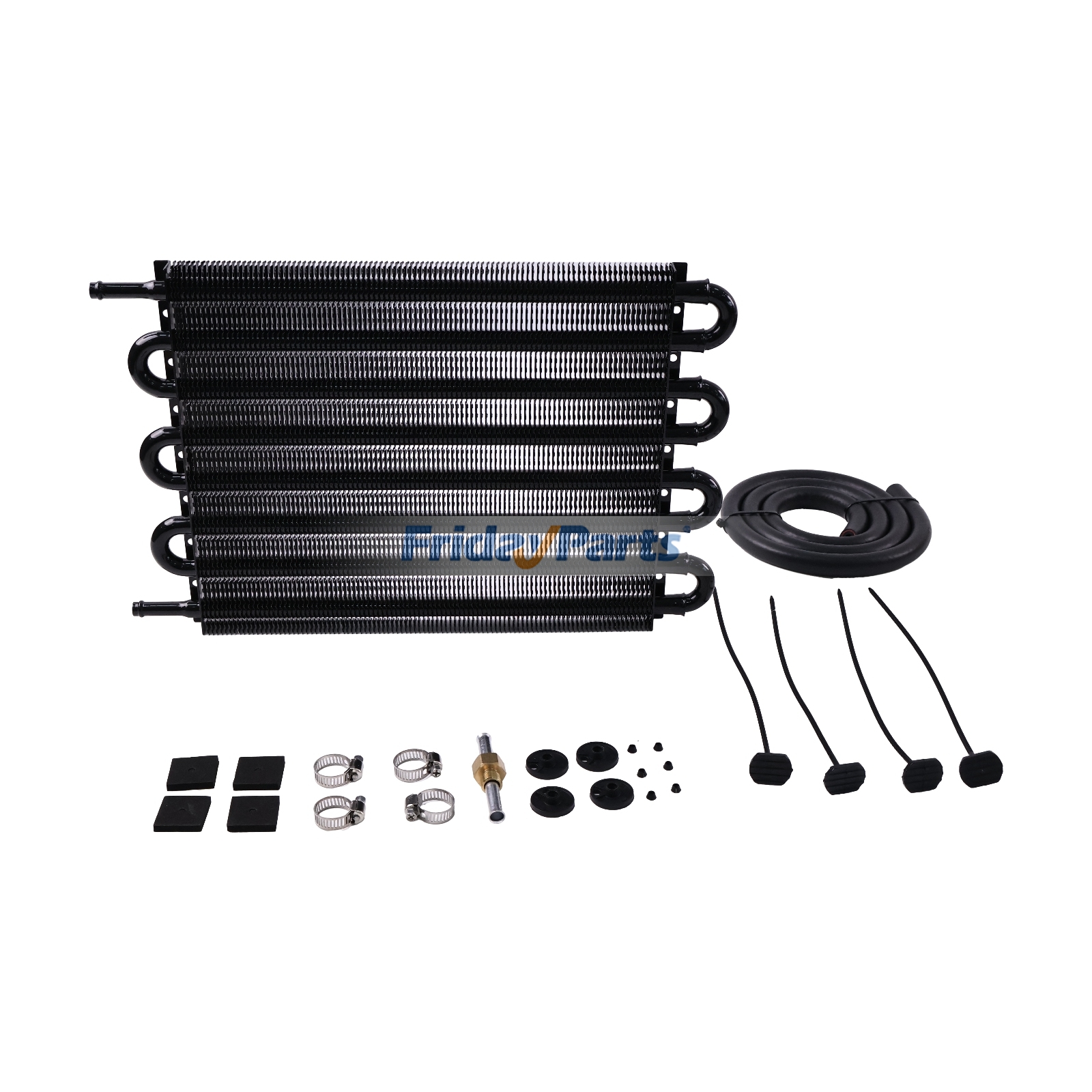 FridayParts Universal Transmission Oil Cooler Tube Kit