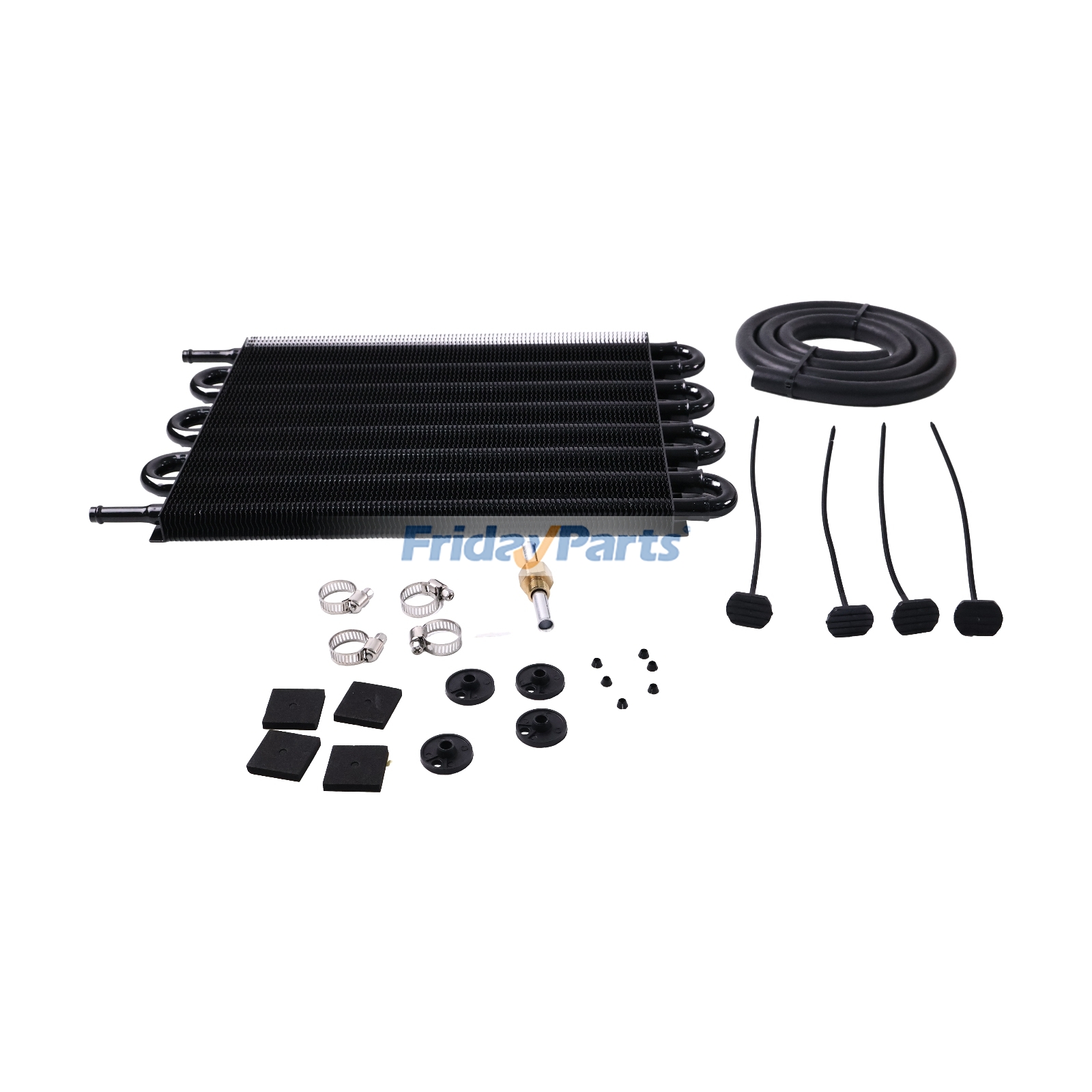 Universal Transmission Oil Cooler Tube Kit compatible with Vehicle