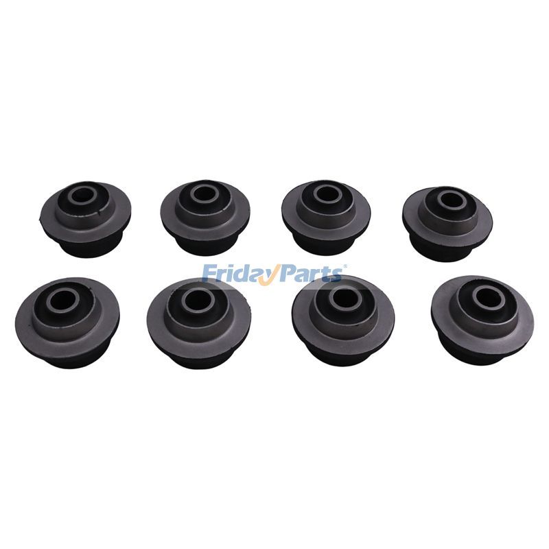 Lot de 8 coussinets en caoutchouc pour support de moteur 103-01-21120 pour excavatrice Komatsu PC100-5 PC120-5 PC60-6 PC70-6