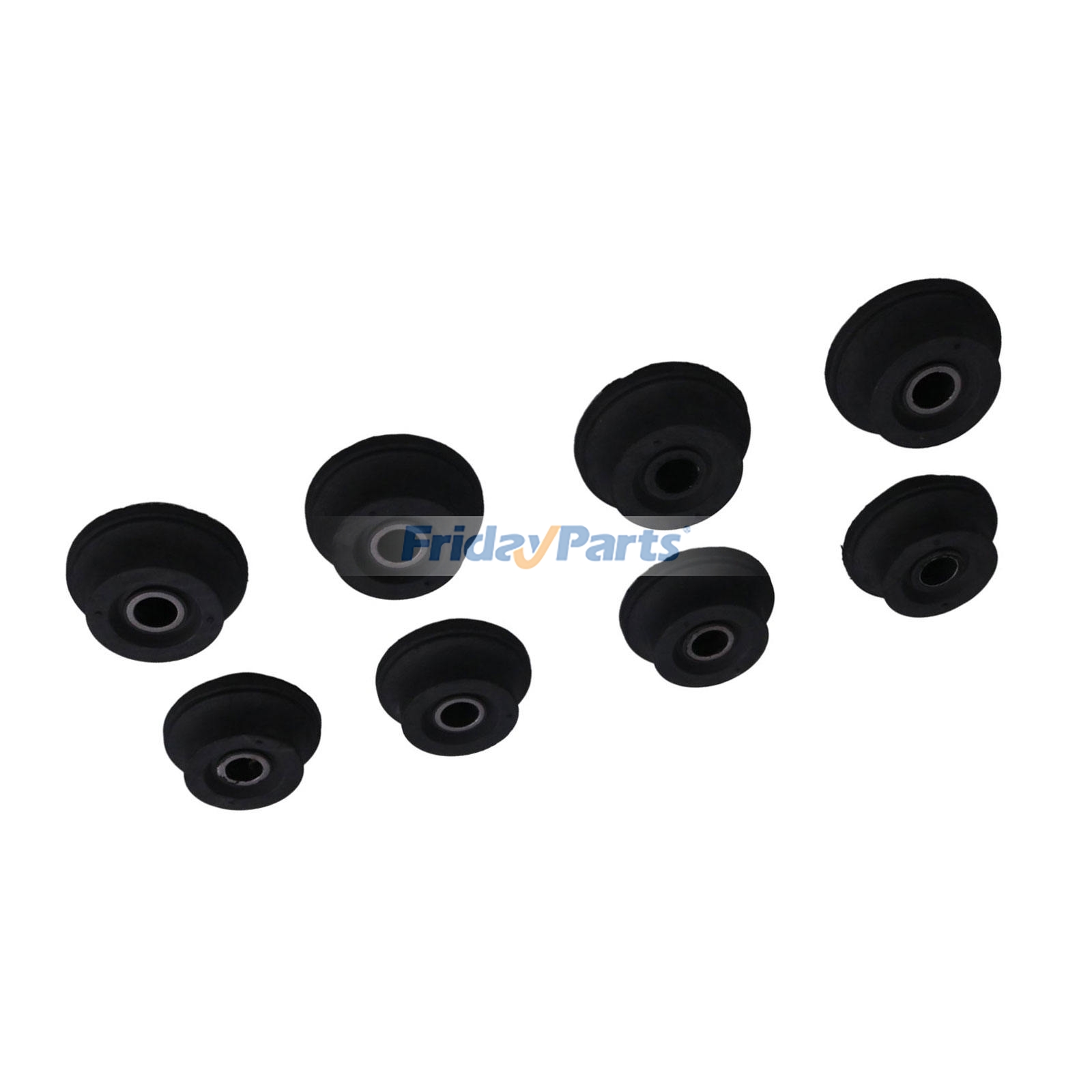 8 pezzi di cuscinetti in gomma per il montaggio del motore 103-01-21120 per escavatore Komatsu PC100-5 PC120-5 PC60-6 PC70-6 per Per KOMATSU