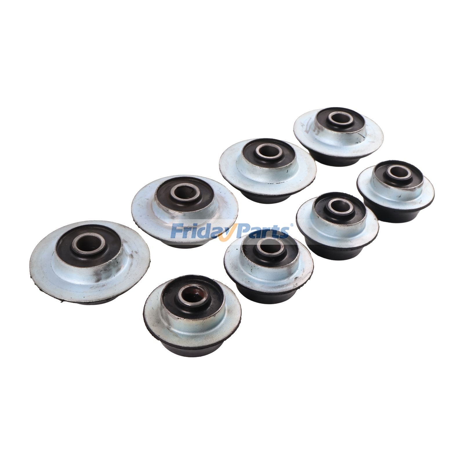 8 Pcs Mounting Rubber Cushion for Excavator