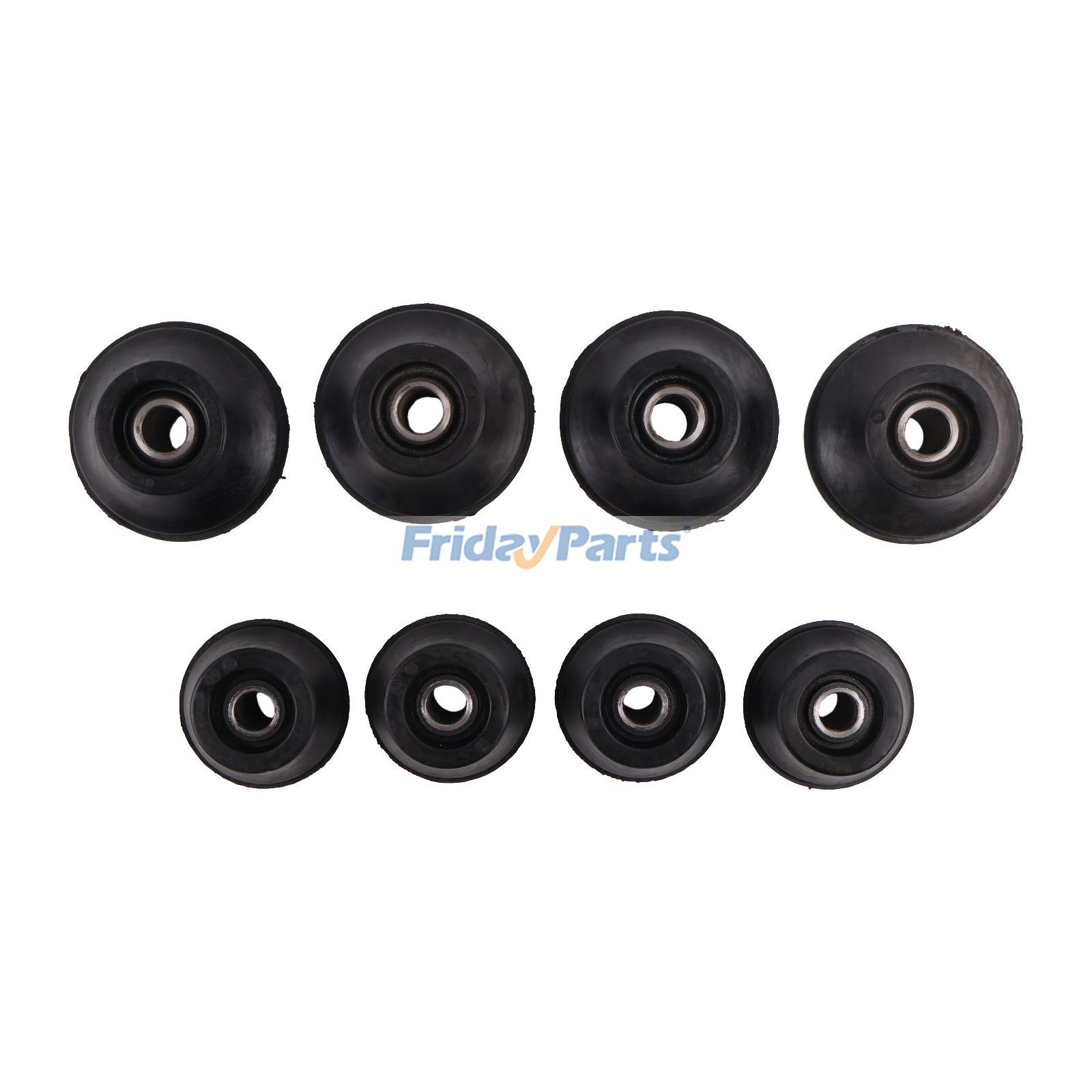 FridayParts 8 Pcs Mounting Rubber Cushion