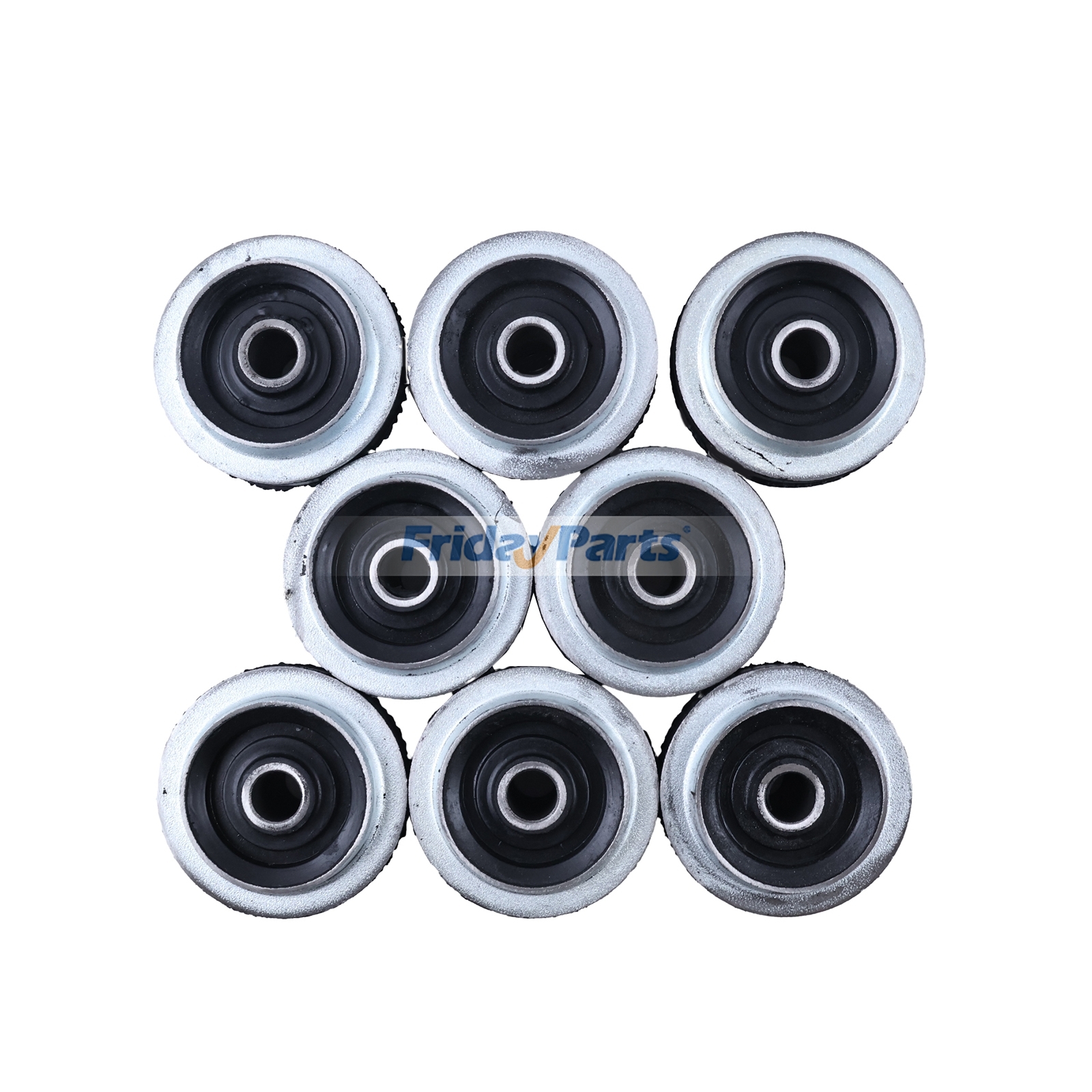 8 Pcs Mounting Rubber Cushion Hitachi compatible with Excavator