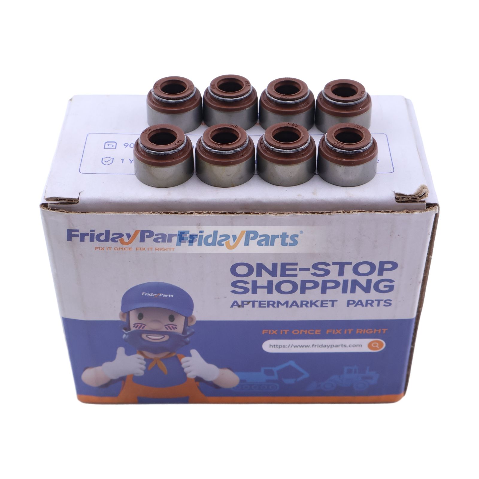 8 Stück Abgasventilschaftdichtung 11-8934 11-8935 für Thermo King Motor TK482 TK486 Transportkälte SB-110 SB-300 SB-III