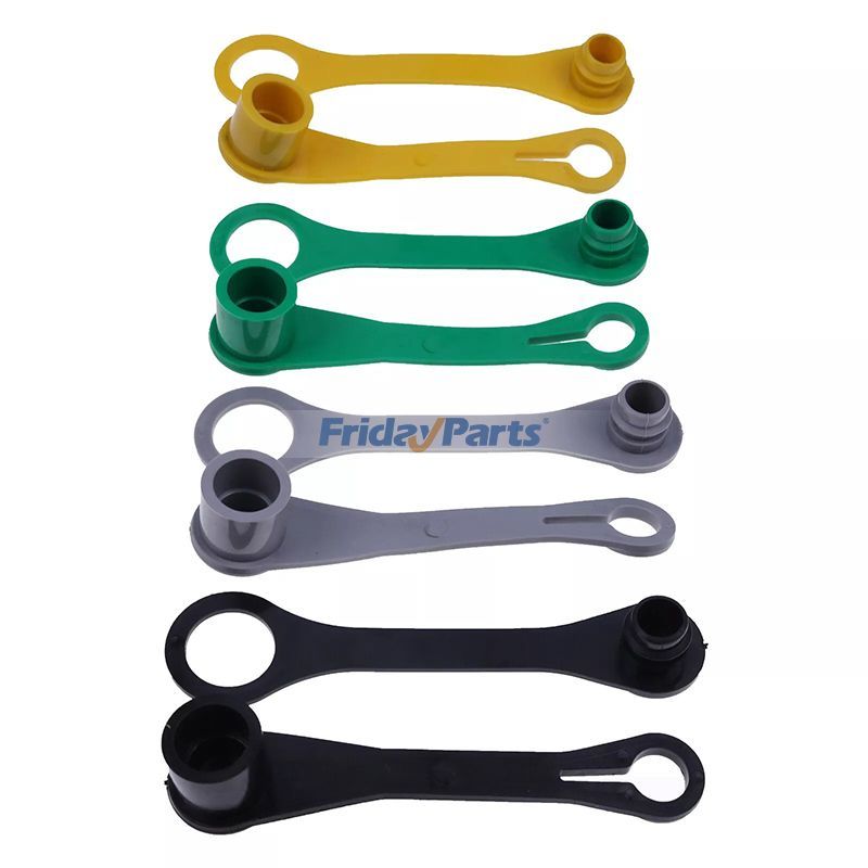 Lot de 8 bouchons et capuchons de port hydraulique M132021 M132022 M132024 M70728 pour tracteur John Deere X465 X475 X485 X495 X565 X585 X700 X740 X758 X948 X949pourPour JOHN DEERE