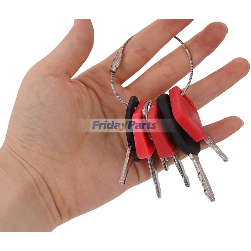 8 Stück Zündschlüssel Komatsu Hitachi CASE Briggs & Stratton HusqvarnaKohler Schwere Baumaschinenfür Bagger