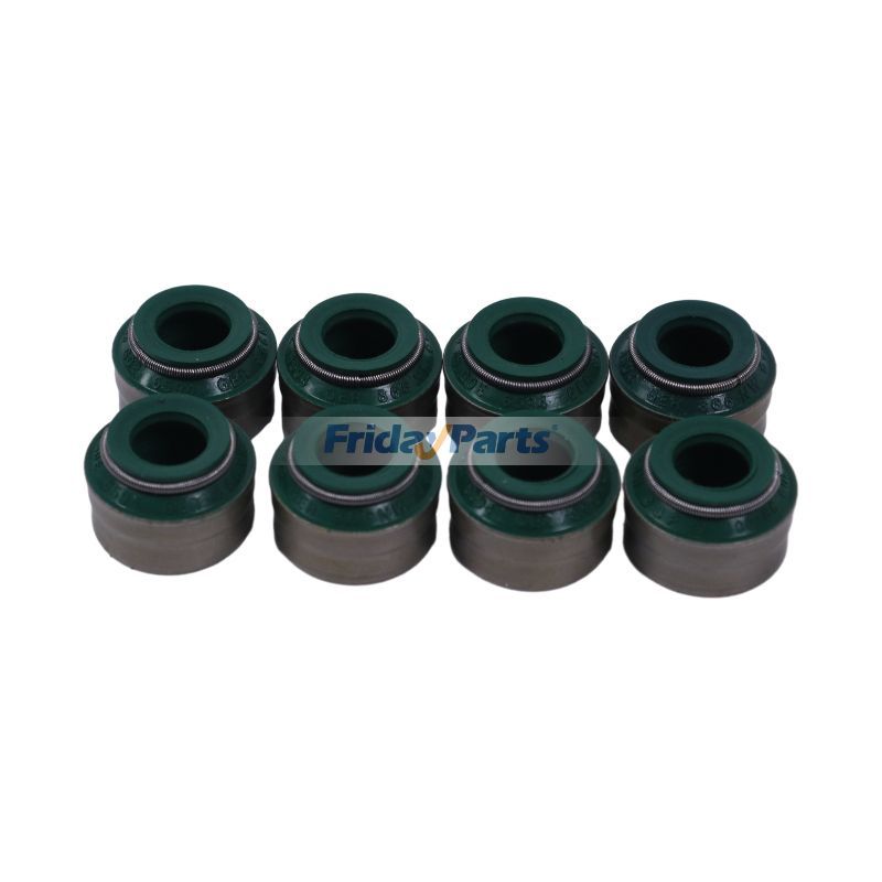 8 Pcs Valve Stem Seal 04153728 for Deutz Engine 1011 2011 2012 2013 1015 912 D2.9 L4 BFM2012
