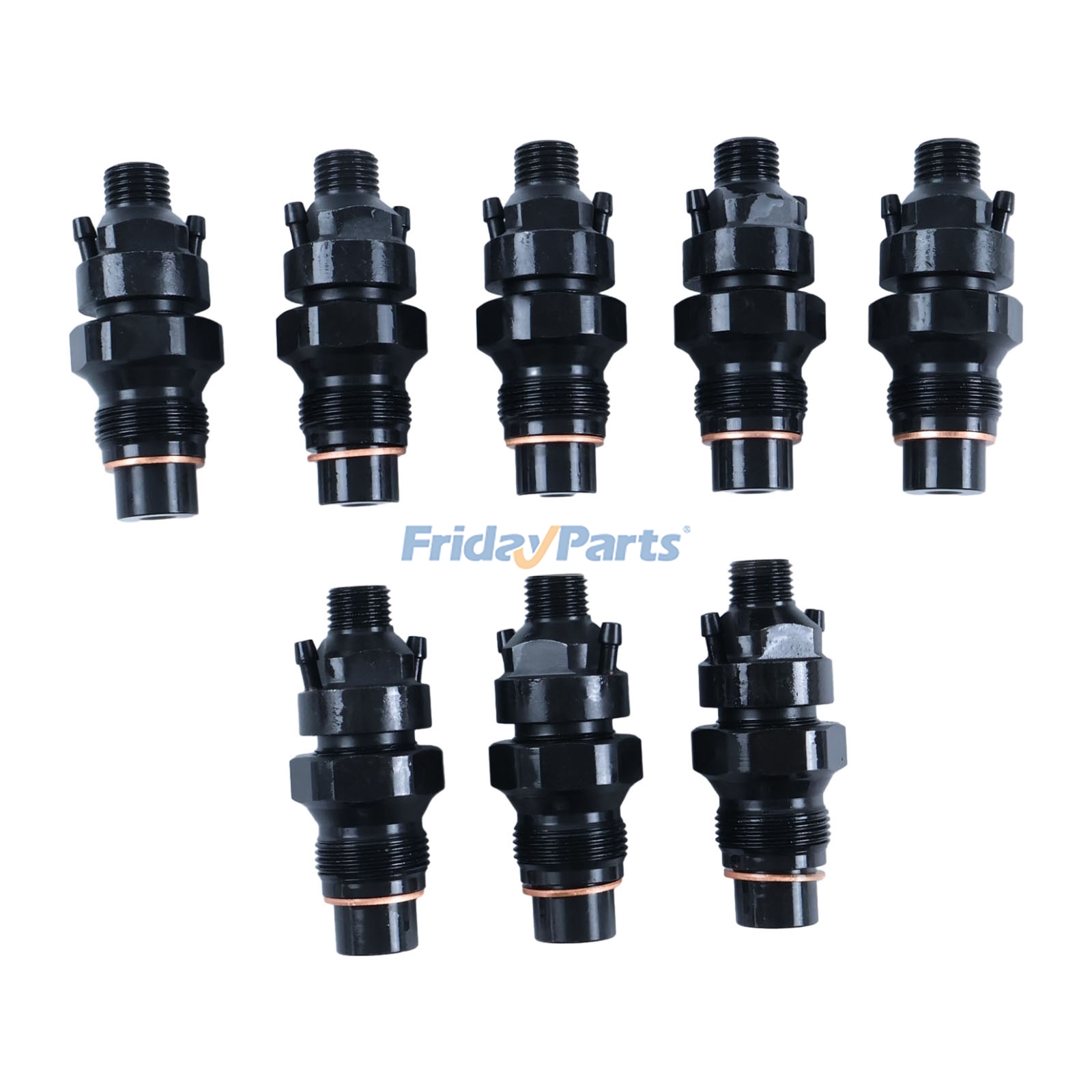 Injecteur de carburant Bosch 0430211097 0430211054 de rechange pour camionnette, 8 pièces