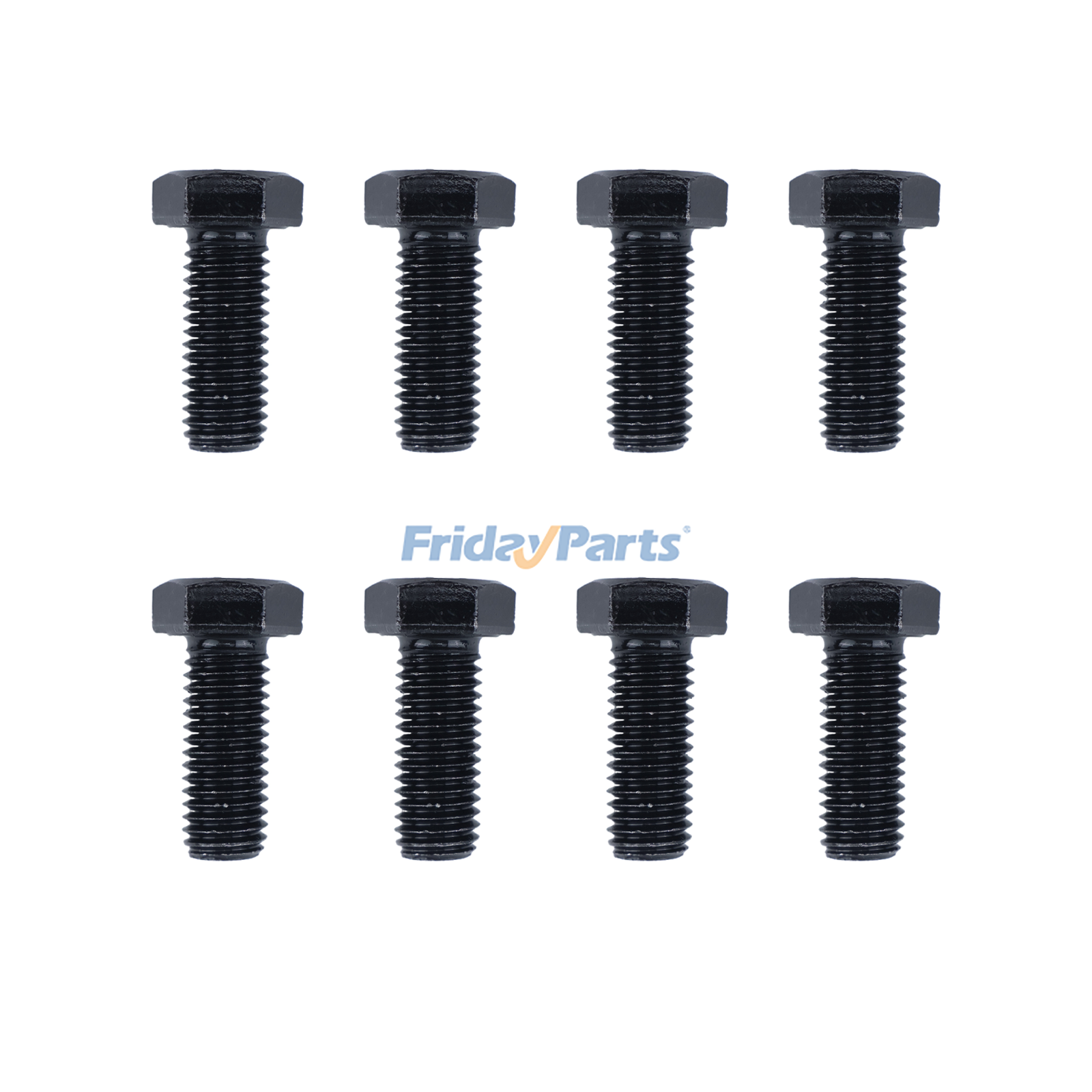 8 Stück Schrauben 100533A1 für New Holland Radlader B95BLR LB75CP LB110 LB90.B Traktor 3230 5030 T4.100LP T4.120LP