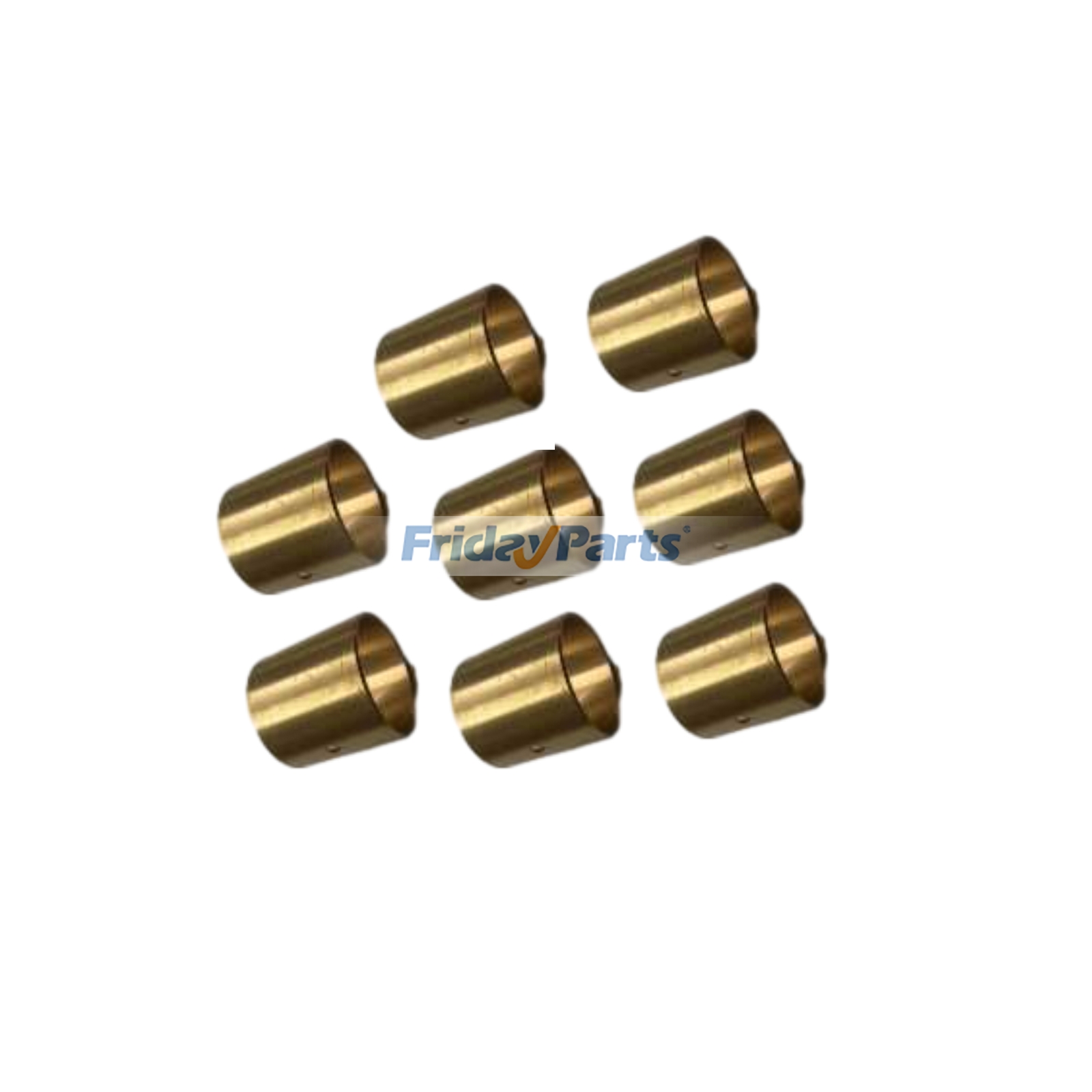 8 Pieces Connecting Rod Bushing 1C010-21980 for Kubota Engine V3300 V3600 V3800