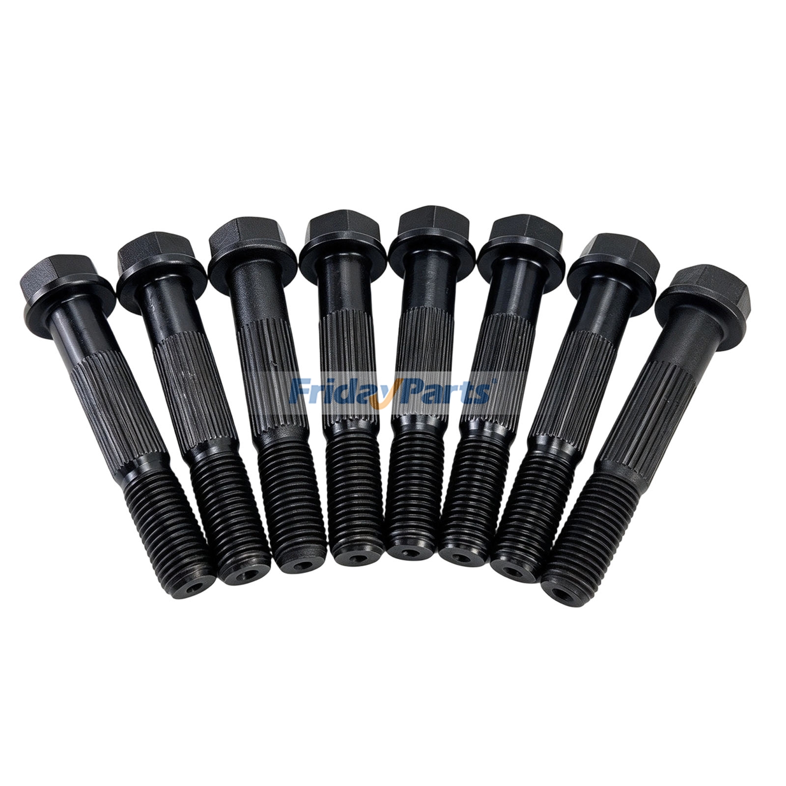 8 Pieces Connecting Rod Screw 1C010-22142 for Kubota Engine V3800 Tractor M105SDS M105SH M108SDS M108SH M5-091HD M5-111HD M5N-091HD12