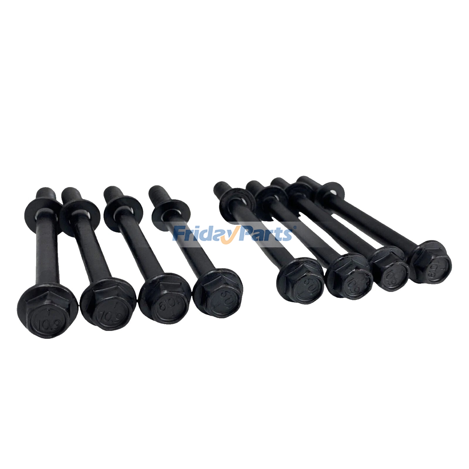 8 Pieces Crankcase Bolt 100-4546 7521267 7519141 for Polaris UTV ACE General Ranger RZR 900 1000