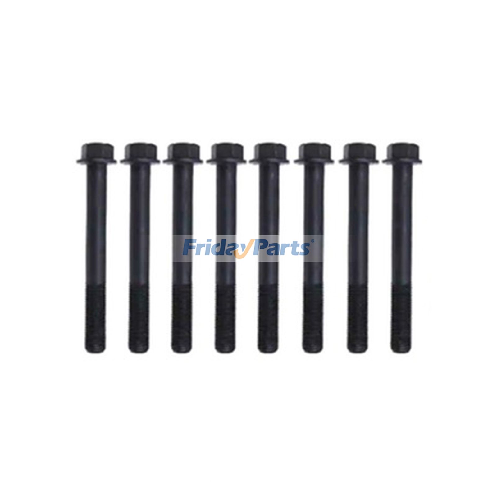 8 Pieces Cylinder Head Bolt for Yanmar Engine 4TNE98-TBZ
