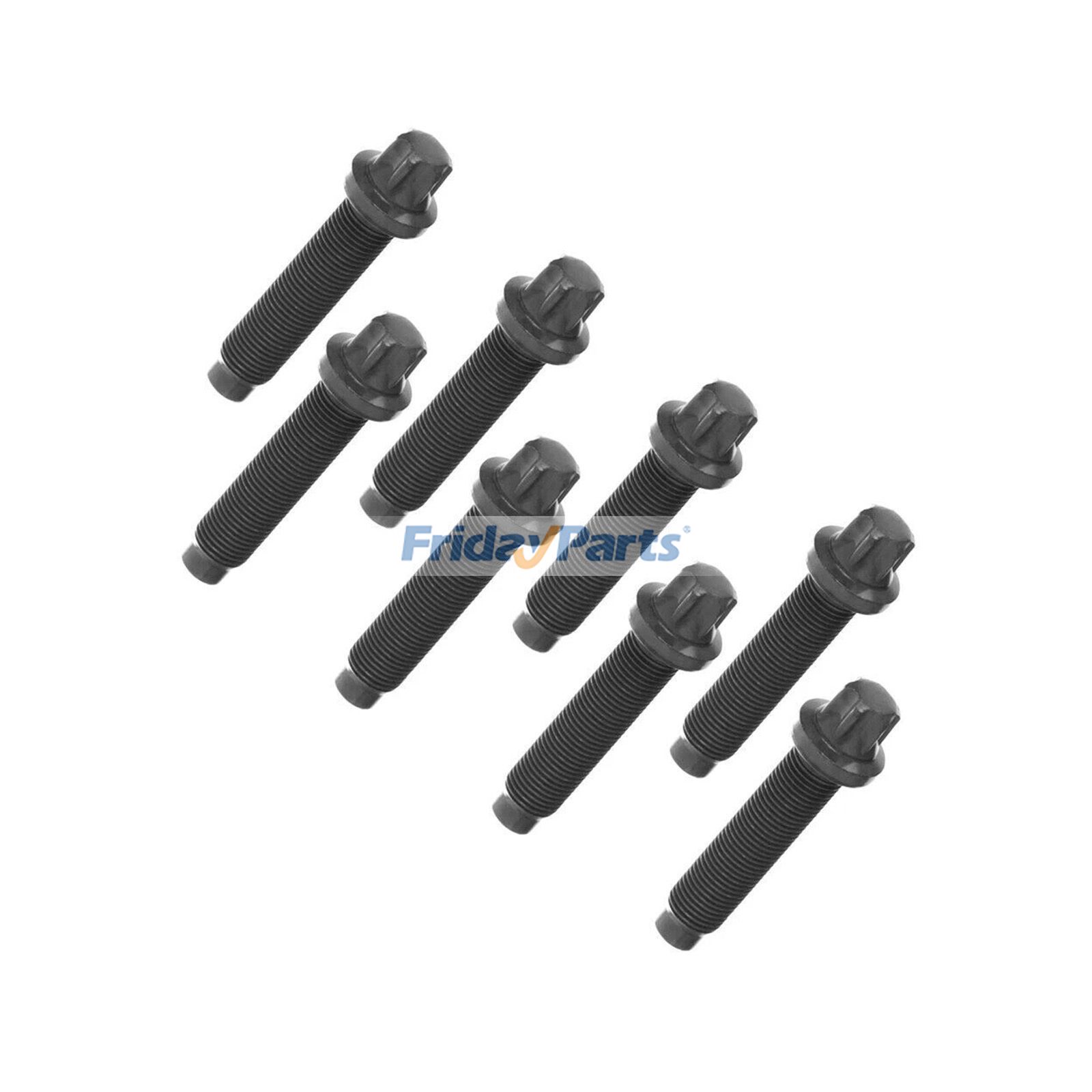 8 Pieces Flywheel Bolt Hex Head F77Z-6379-AC for Ford Aerostar Explorer Mustang Ranger Mercury Mountaineer 1997-2010