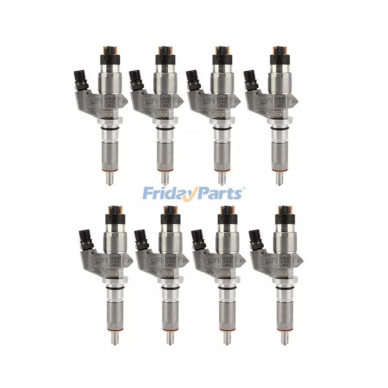 8 Pieces Fuel Injector 0445120008 for Chevrolet Silverado Engine LB7 3500