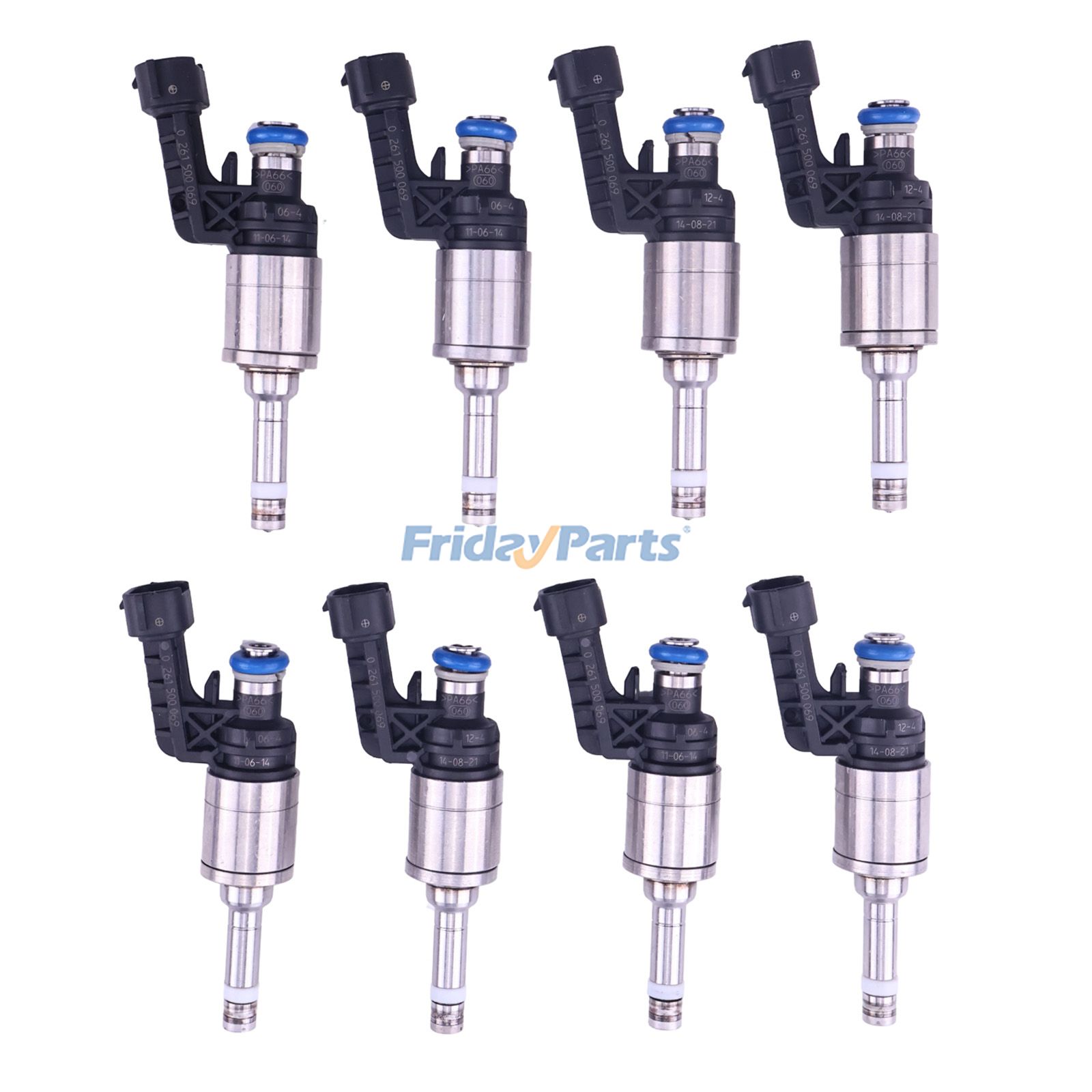 8 Pieces Fuel Injector 16600-1LA0A 16600-1LA0B FJ1179 62809 for
