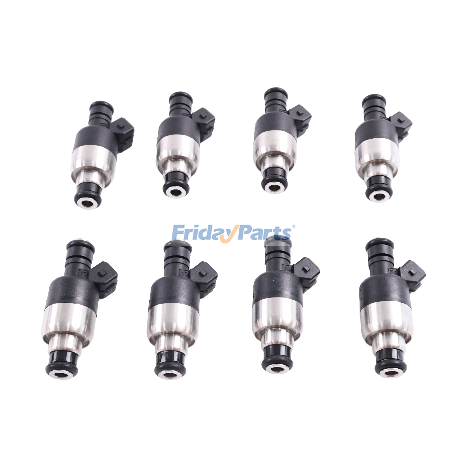 8 Pieces Fuel Injector 25180245 802632T for GM Engine 454 7.4L Mercury Sterndrive Bravo 340HP 1998-2001 Jeep Cherokee 1989-1998