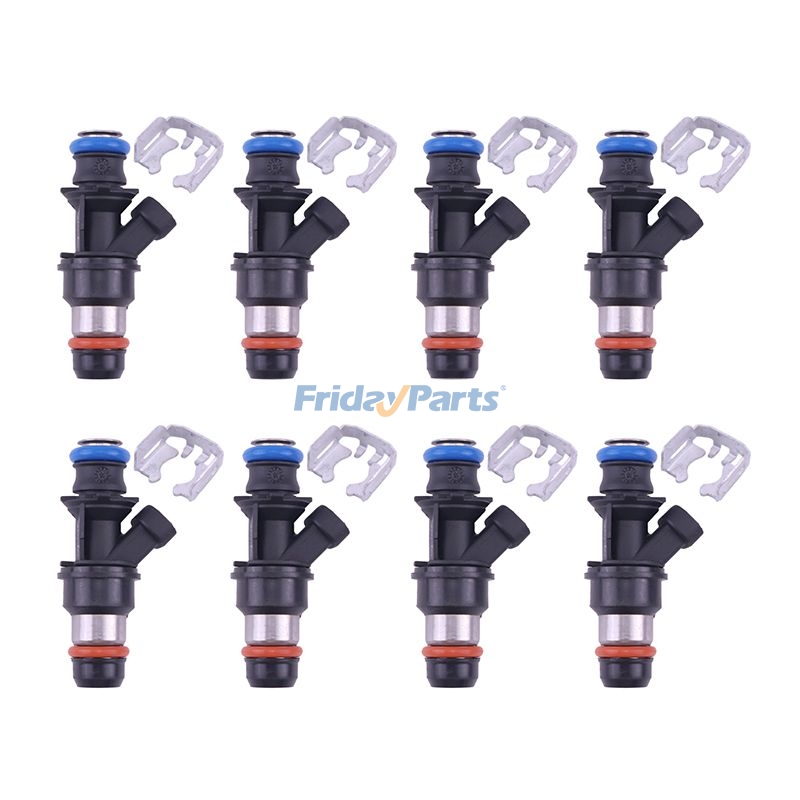 8 injecteurs de carburant avec clip 3861278 pour moteur Volvo Penta 8,1 L 496 CID